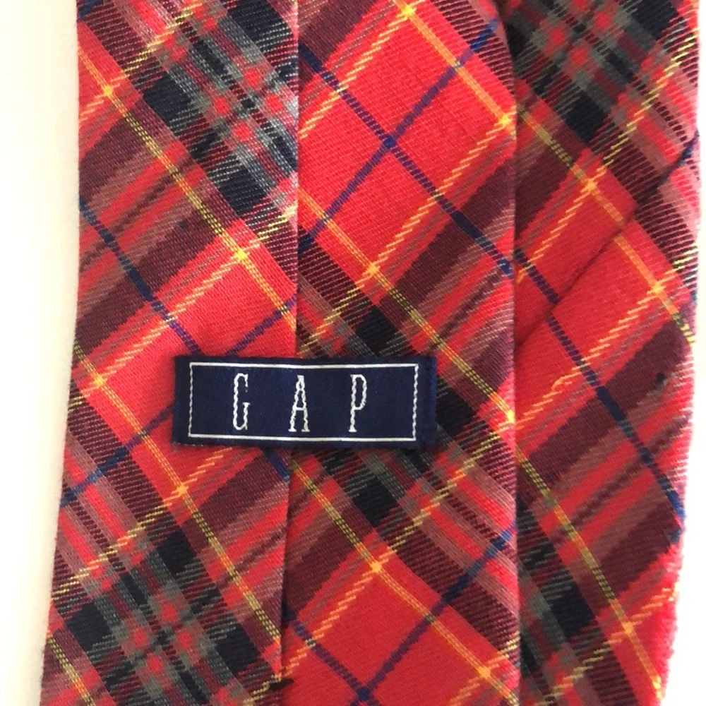 Mens plaid neck tie - Picture 4 of 4